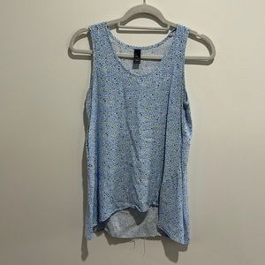 Gap Floral Hi-low tank top, size XS